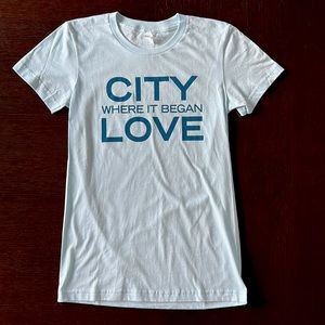 JOHN MAYER T-Shirt 2008 Atlanta Georgia “City Love” Exclusive Concert Tee RARE